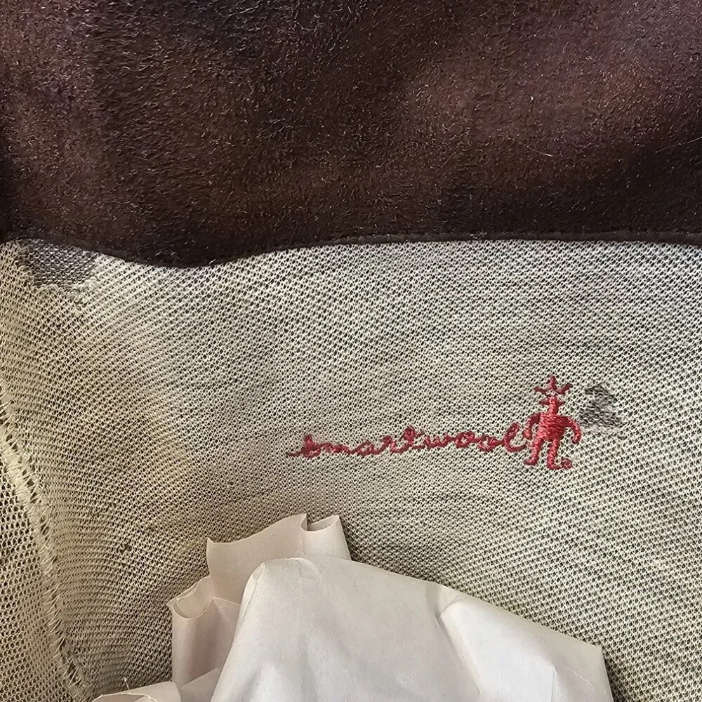 Timerbland x Smartwool Tall Boots Size 7 Leather Suede Brown - Picture 3 of 13